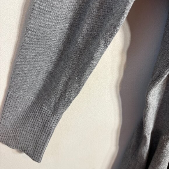 Free People Time On My Side Sweater Mini Dress Women XL Gray Knit Drop Waist NWT - Picture 10 of 16